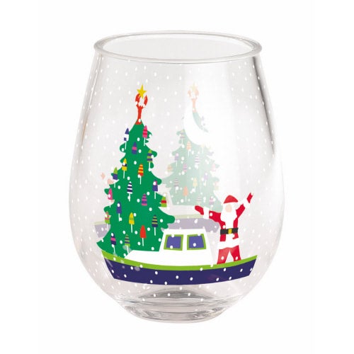 1930s 40s 50s drinking glasses Retro Vintage 50s Franciscan Diamond Starburst Kitsch Christmas Card Art Pint Glass
