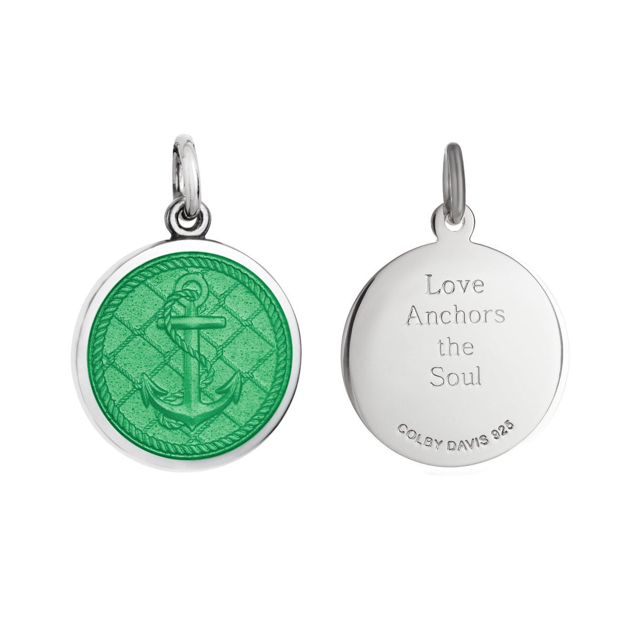 Anchor Pendant Small The Pewter Shop